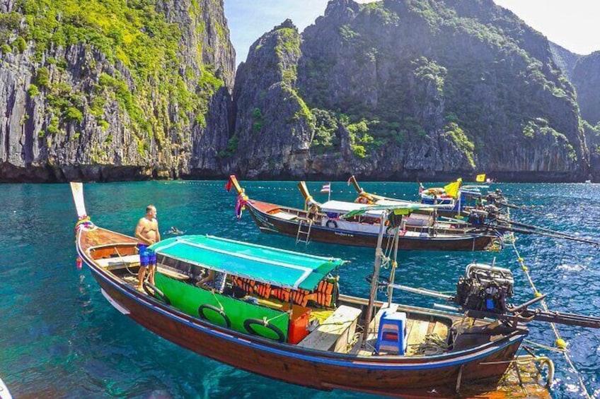 Phi Phi Islands Adventure Day Tour by Speedboat from Krabi