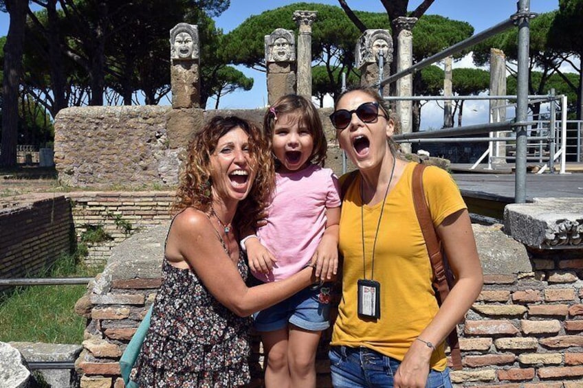 Mamma Mia! Ostia Antica Tour For Kids and Families
