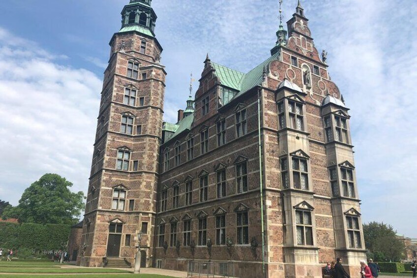 Rosenborg castle view 