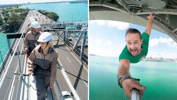 Auckland Harbour Bridge Climb & Bungy Combo