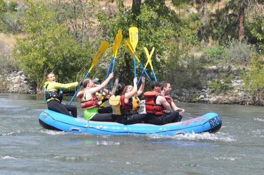 Whitewater and Wine: Wenatchee River Whitewater Rafting and Winery Tour 