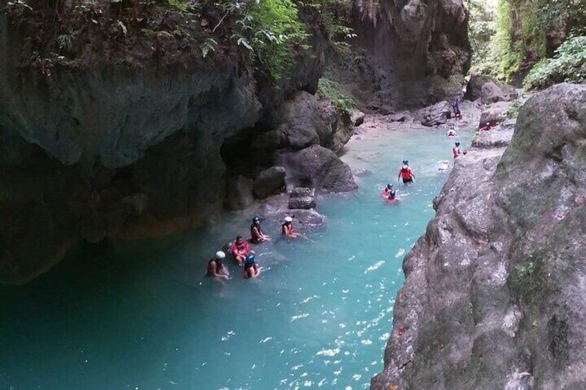 Canyoneering Experience in Kawasan Falls with Lunch