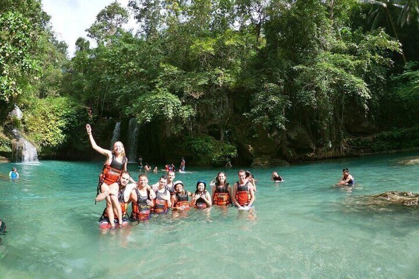 Canyoneering Experience in Kawasan Falls with Lunch