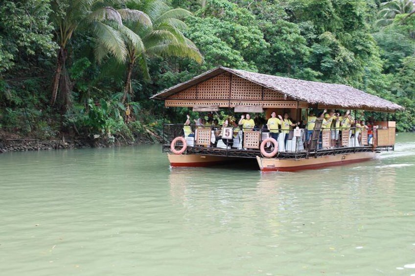 Cruising at this river with buffet lunch