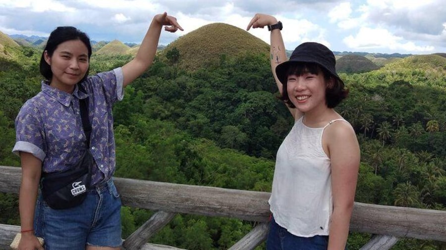 The world re-known choco hills