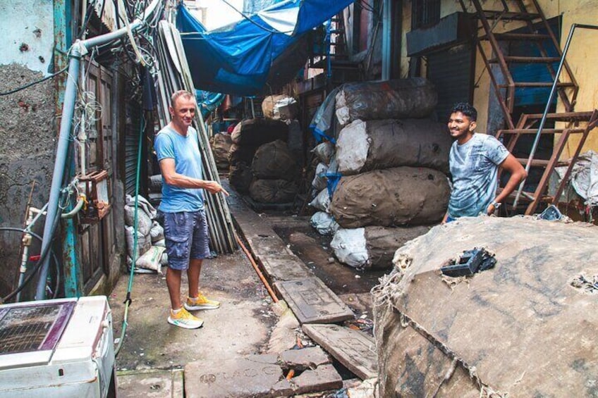 Bollywood studio in Dharavi