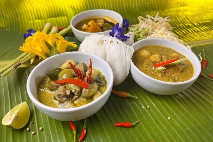 Culinary creations at Island Organics Samui