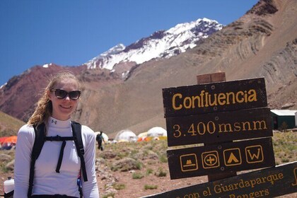 Trekking nach Confluencia, dem ersten Basislager des Aconcagua