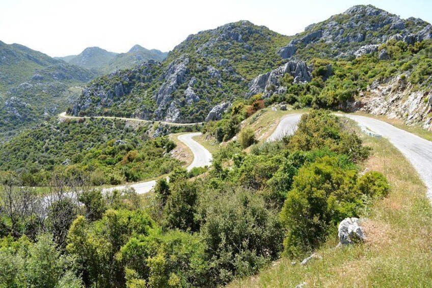 Road through the mountains