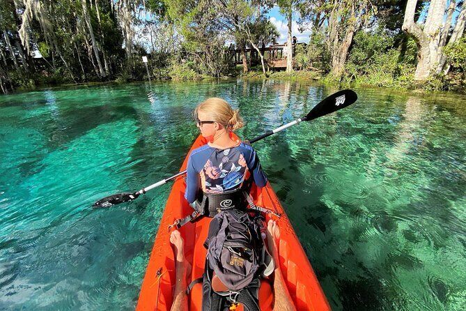 Full Day Tandem Kayak Rental For Two People In Crystal River, Florida