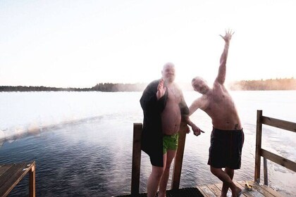 Best Of Lapland: Sauna, Ice swimming, Dinner & Northern Lights