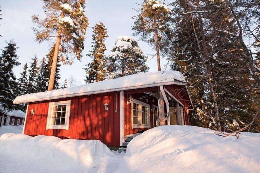 Finnish cottage, winter 2018