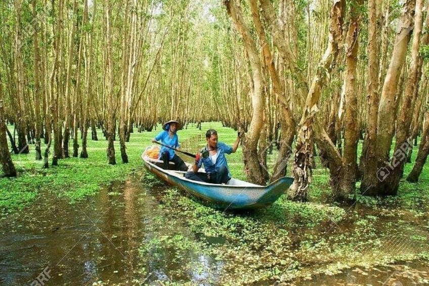 Mekong Delta from Phu My Harbor