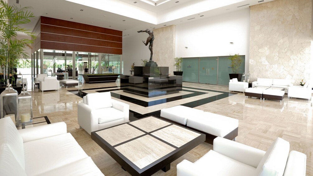 Modern interior of Riviera Maya Golf Club