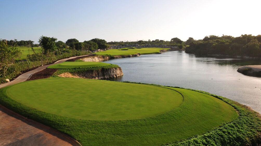 Golf course at Riviera Maya Golf Club