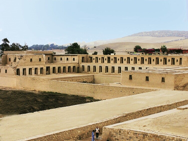 Pre Inca Temple of Pachacamac in Lima