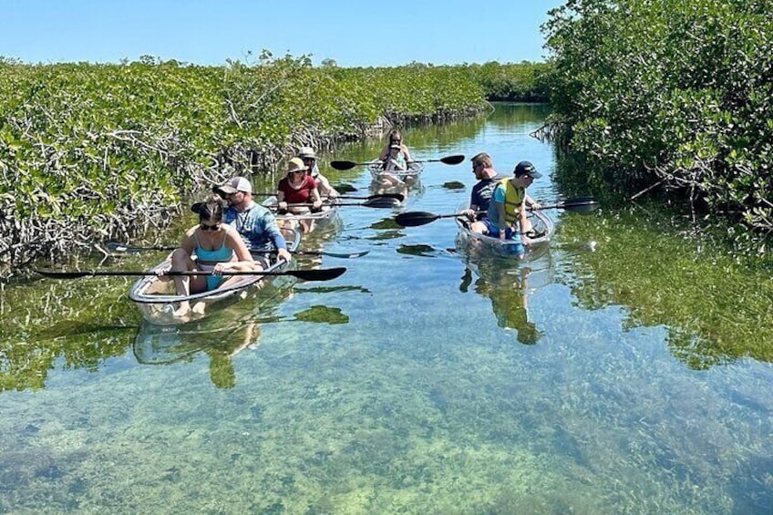 Check out that clear water!