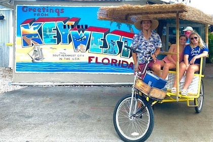 Private Key West Conch Republic Tiki Bike Experience by Kokomo Cabs Key Wes...