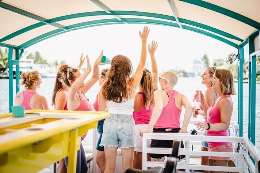 Pedal Party Boat Tour