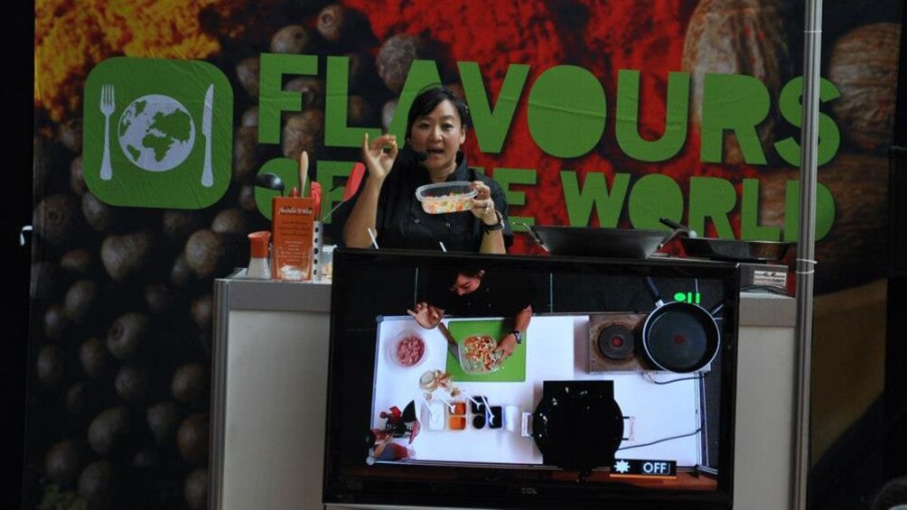 cooking instructor at food tour in Melbourne
