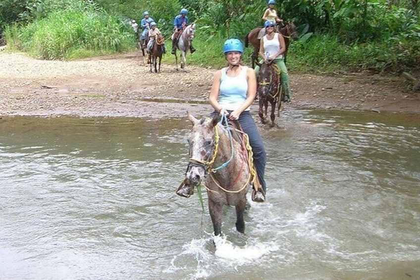 Jungle HorseBack Adventure to Las Palmas Waterfall All Included