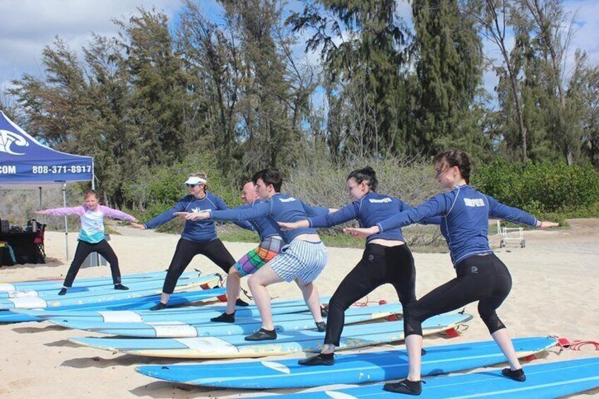 Surf HNL: Small-Group or Private Surfing Lesson (Ko'olina)