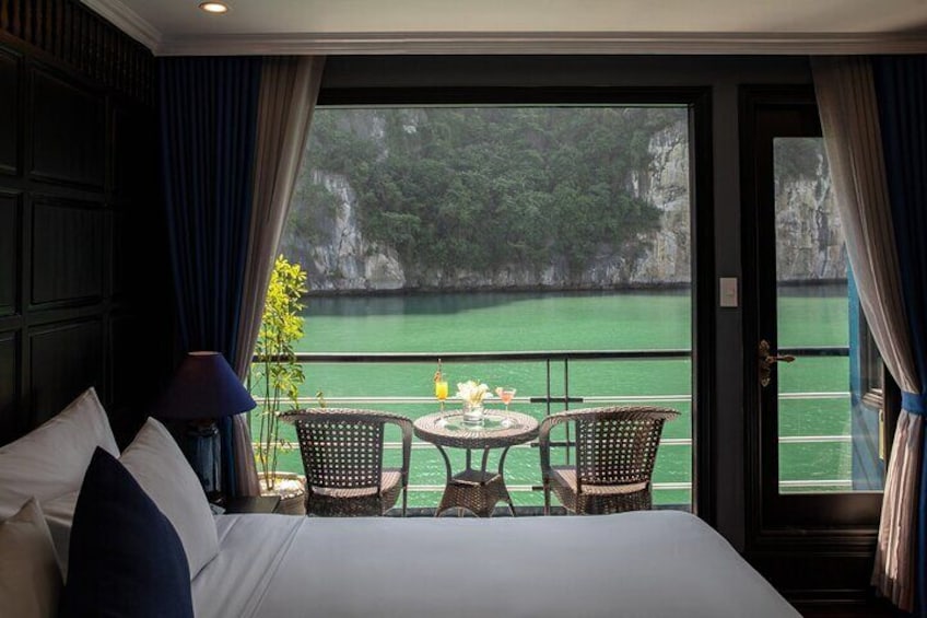 Rosy Cruise - Best Halong Bay Luxury 5 Star Cruise (2D1N)