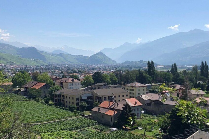 Valais is the Switzerland's most picturesque wine regions