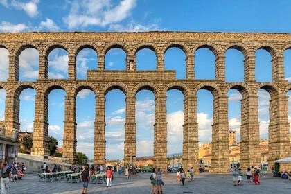 Segovia Fullday Guided Private Tour with deluxe Van frm madrid