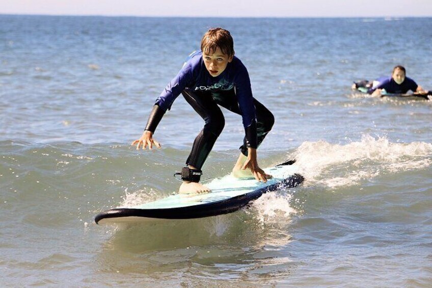 Surf day at Porto Surf School 3h surf lesson with transport from the city center