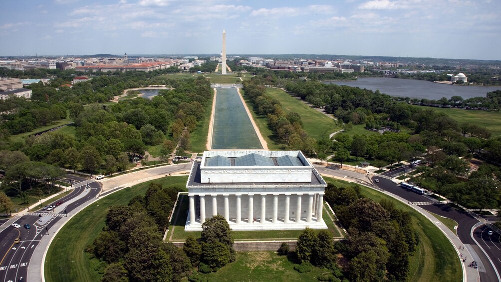 The national mall in Washington DC