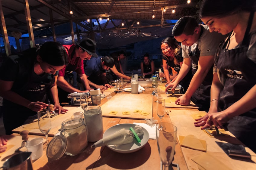 Show item 3 of 10. Pasta-Making Class: Cook, Dine & Drink With A Local Chef