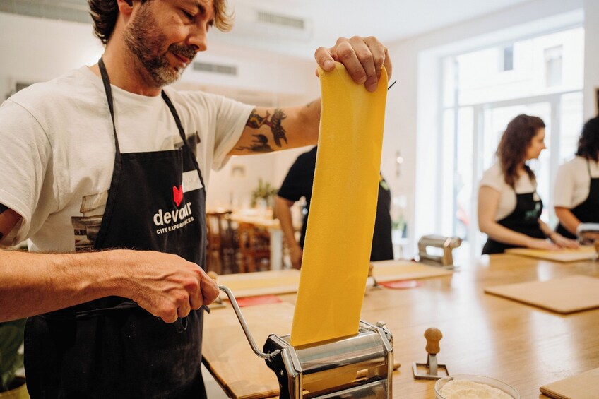 Pasta-Making Class: Cook, Dine & Drink With A Local Chef