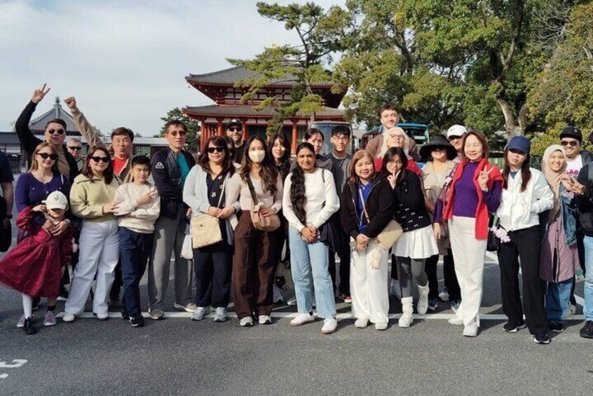 From Osaka/Kyoto: Kyoto & Nara Day Trip with Lunch