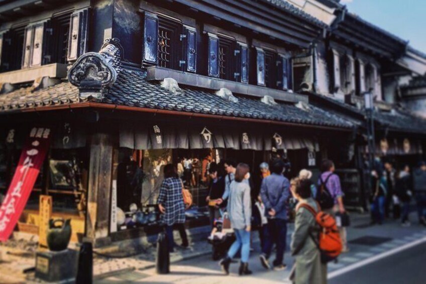 Kawagoe Full-Day Private Trip with Nationally-Licensed Guide