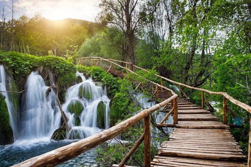 Private Tour of Plitvice Lakes from Bled