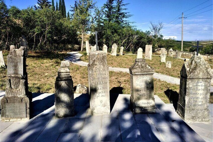 German cemetery in Asureti (Elizabettal)