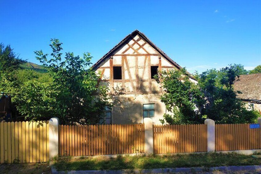 Typical German house in Asureti (Elizabettal)