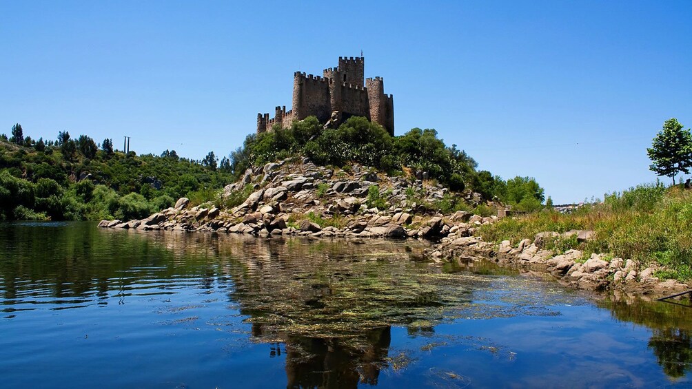 visit the Grand Almourol Castle in Portugal