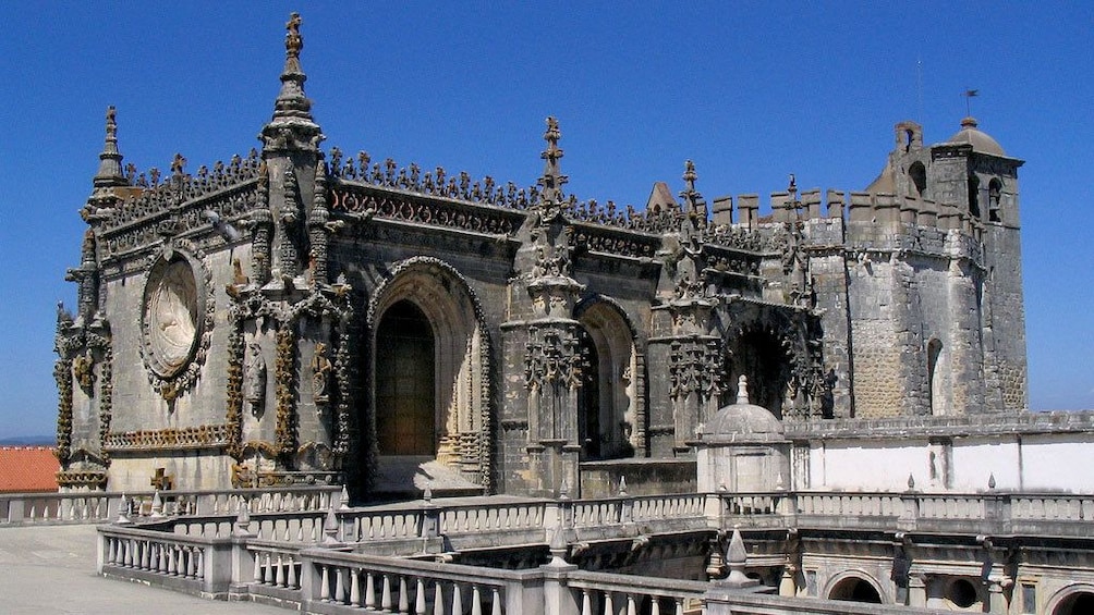 The Convent of Christ monastery in Portugal