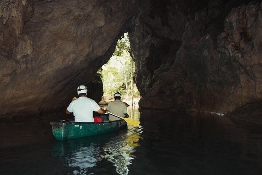 Cave Canoeing from San Ignacio