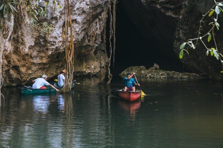 Cave Canoeing from San Ignacio