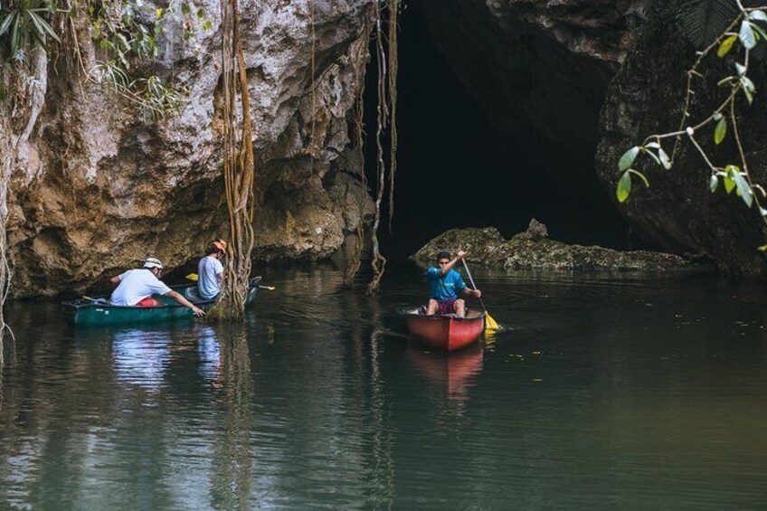 Cave Canoeing from San Ignacio