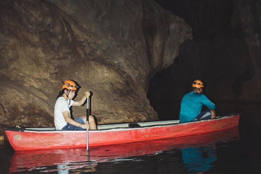 Cave Canoeing from San Ignacio