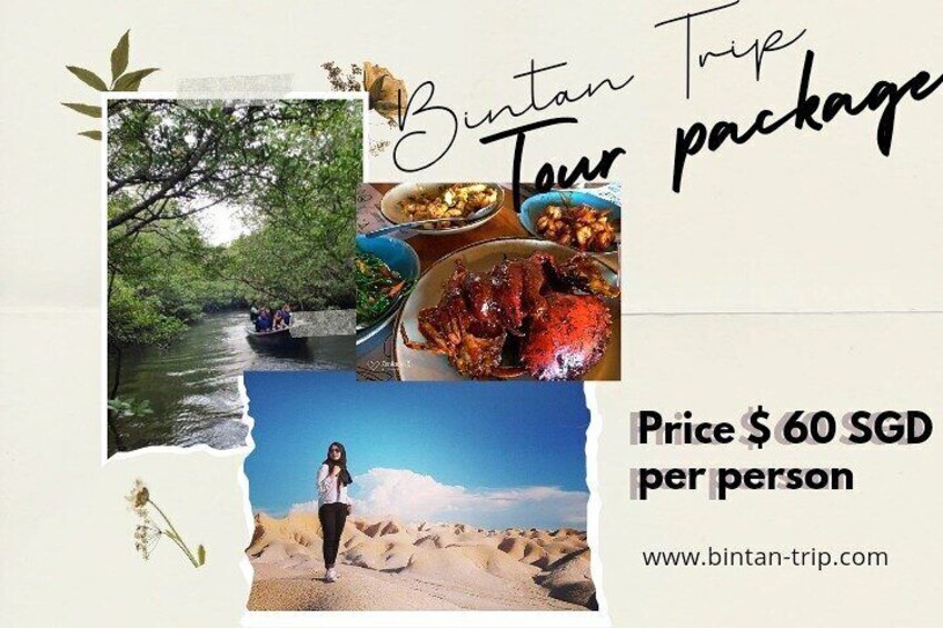 Bintan desert and blue lake with Mangrove / Firelies 