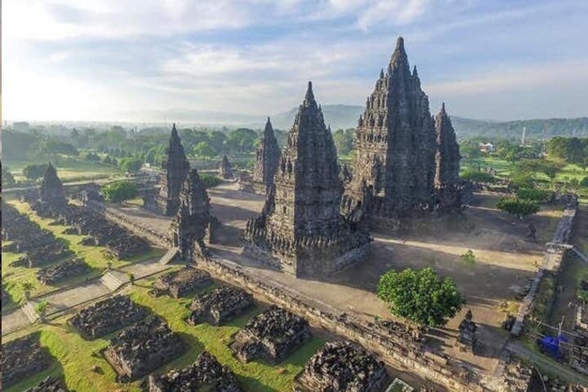 Yogyakarta Private Tour : Borobudur, Prambanan and Merapi Volcano ( With Lunch)