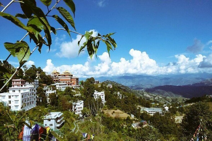 view of the Namobuddha.