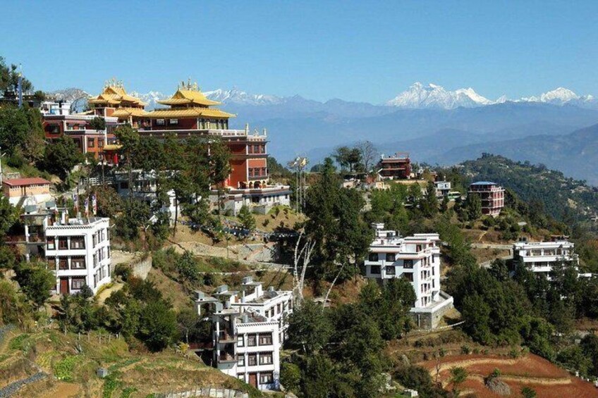 Mountain view from Namobuddha