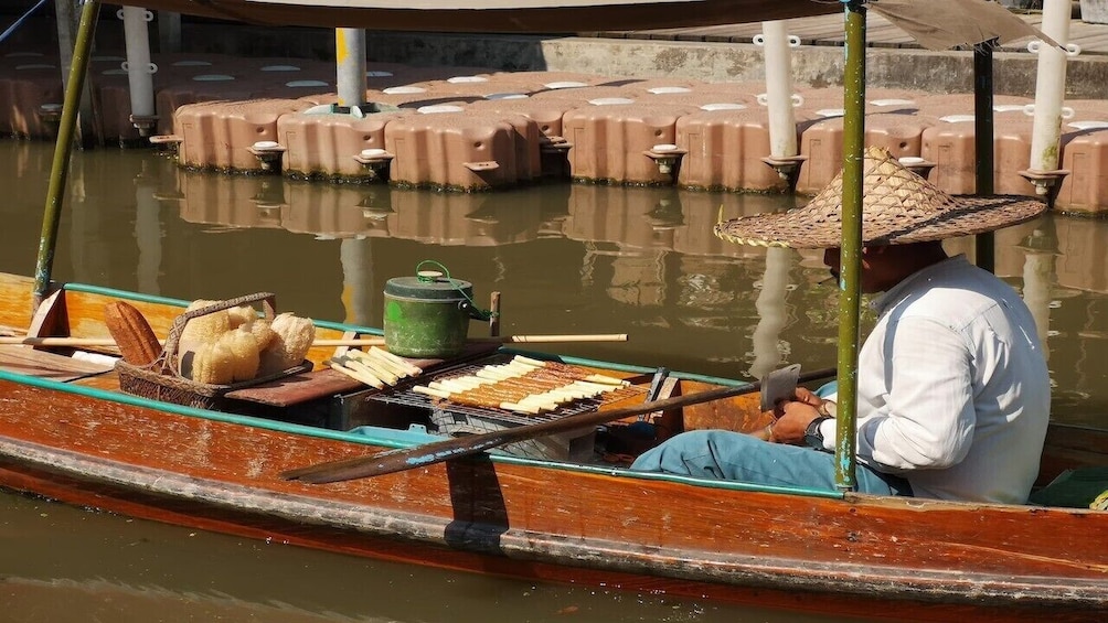 Show item 2 of 10. Unspoilt Outdoors- Thaka Floating Market & Erawan Waterfall