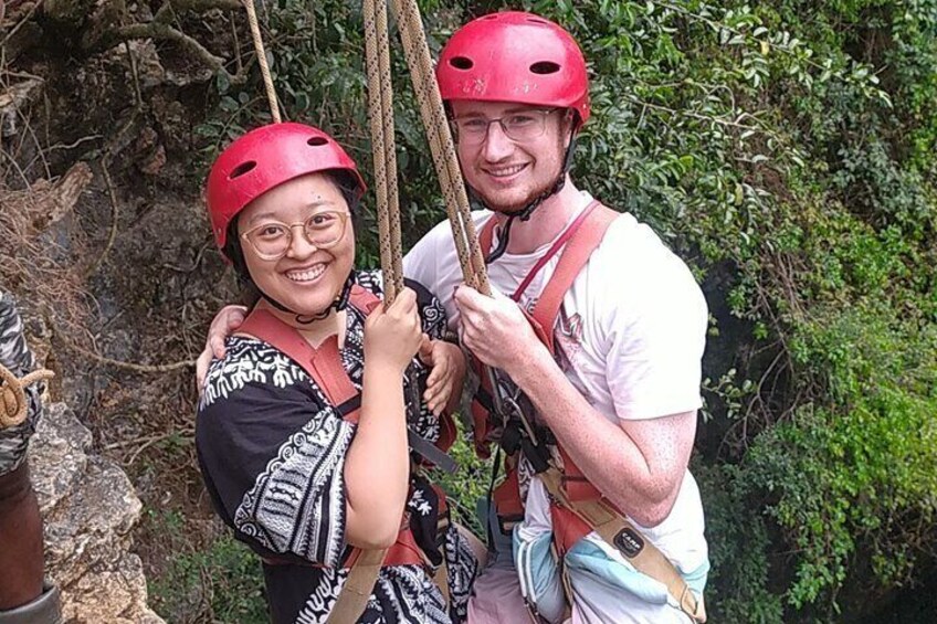 Jomblang Cave With cave Pindul River Tubing one day tour